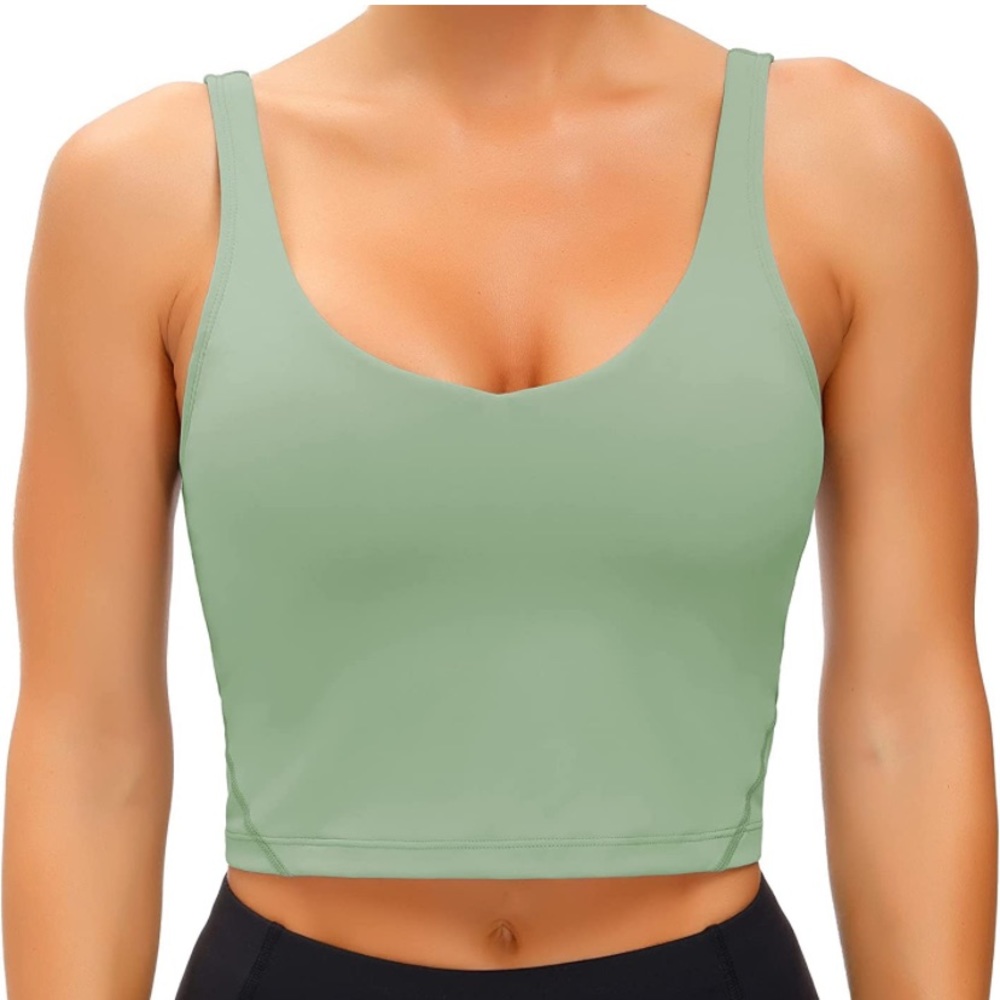 Amazons Wjustforu tank sports bra tank top